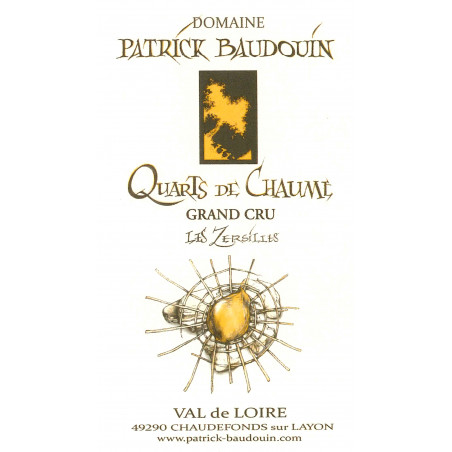 Patrick Baudouin Quarts de Chaume Les Zersilles 2015