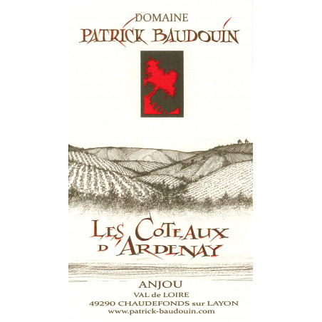 Patrick Baudouin Anjou rouge les Côteaux d'Ardenay 2016