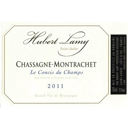 Domaine Hubert Lamy Chassagne Montrachet Concis du Champs 2021