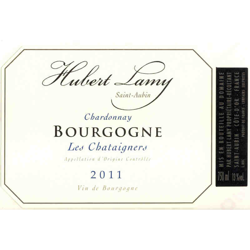 Domaine Hubert Lamy Bourgogne blanc Les Châtaigniers 2022