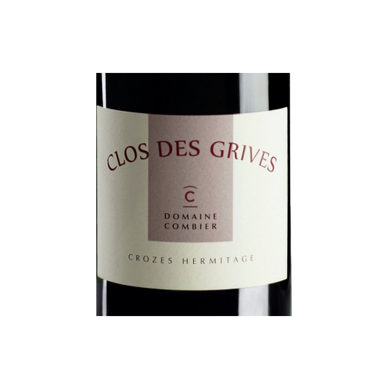 Domaine Combier Crozes Hermitage Clos des Grives rouge 2022 Magnum