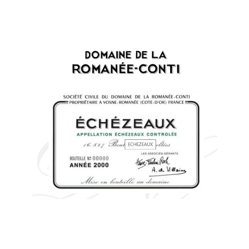 Romanée Conti Echezeaux 2017