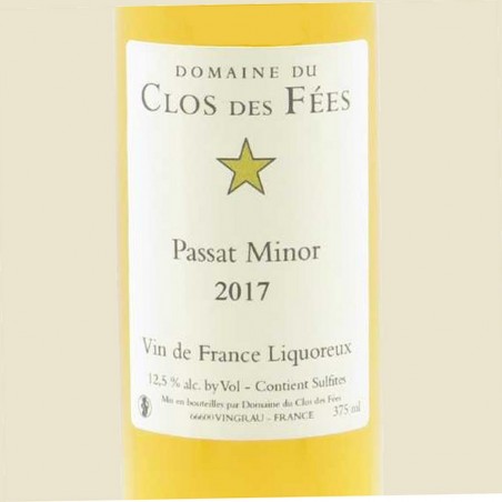 Clos des Fées Passat Minor 2017 Clos des Fées Passat Minor 2017