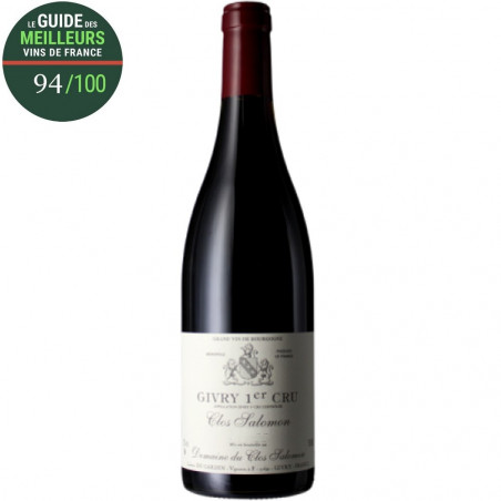 Clos Salomon Givry 1er cru rouge 2018 Clos Salomon Givry 1er cru rouge 2018