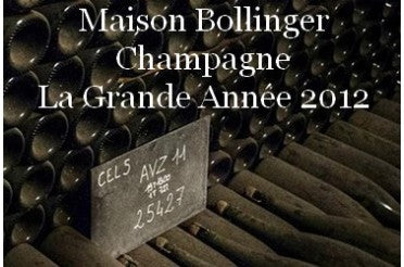 Réservation de La Grande Année 2012 de la Maison Bollinger