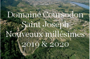 Domaine Jérôme Coursodon : millésimes 2019 & 2020