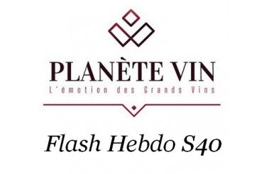 Flash Hebdo S40 : Champagne Jacquesson, Domaines Bonnefond et Gramenon