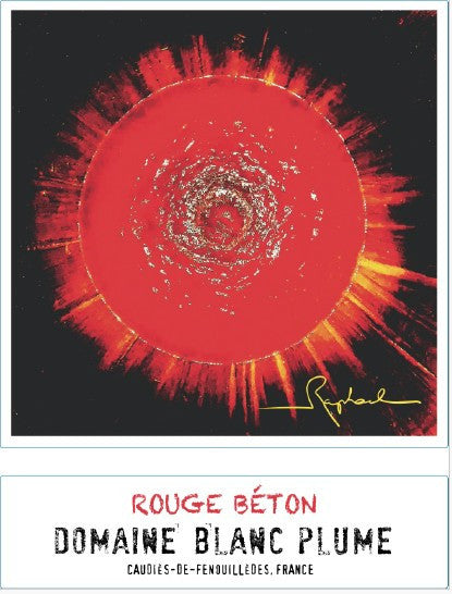 Domaine Blanc Plume Rouge béton 2019