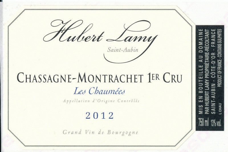Domaine Hubert Lamy Chassagne Montrachet La Goujonne 2022