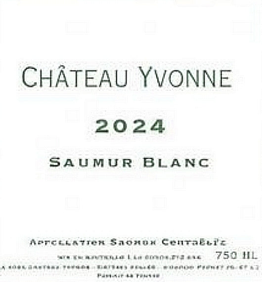 Château Yvonne — Yvonne Blanc 2024 Saumur Blanc