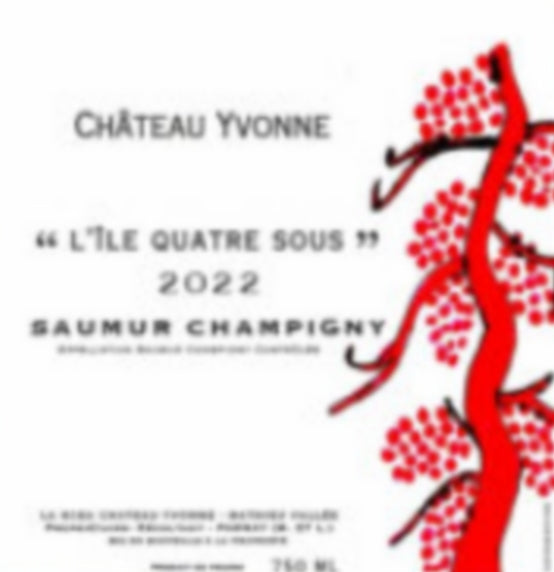 Château Yvonne — L'Île Quatre Sous 2022 Saumur-Champigny