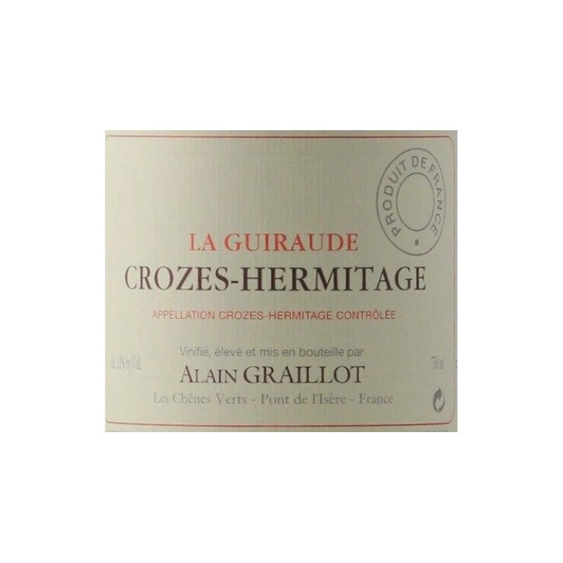 Domaine Alain Graillot Crozes Hermitage rouge La Guiraude 2022