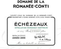 Domaine de la Romanée conti Echezeaux grand cru 2018