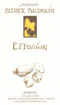 Patrick Baudouin Anjou blanc Effusion 2019